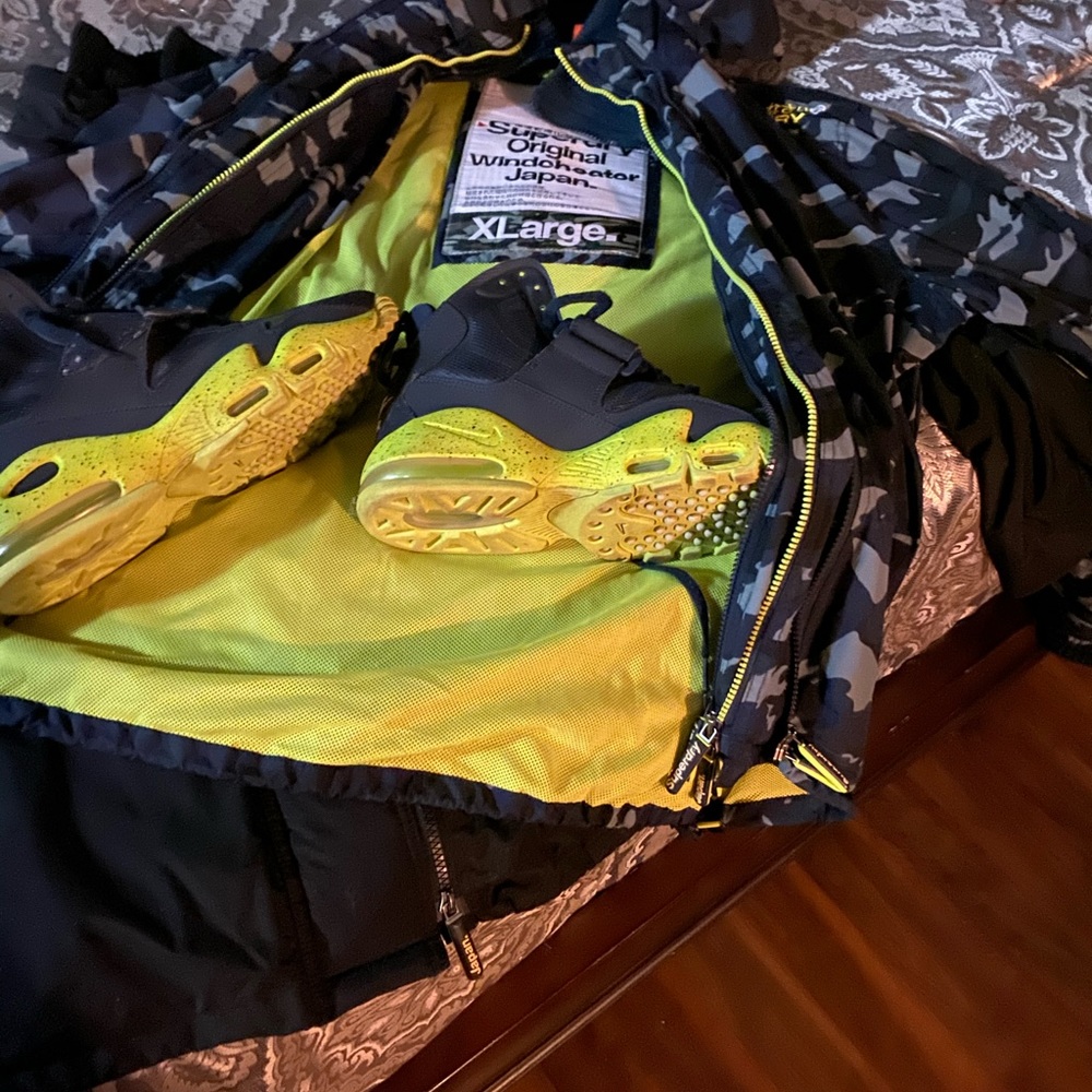 Super dry and Nike combo